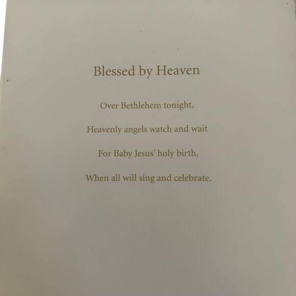 Hallmark Blessed by Heaven Angel Glass Keepsake Christmas Ornament 2009 - Picture 7 of 7